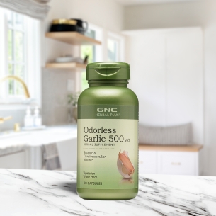 GNC ODORLESS GARLIC 500mg 100caps