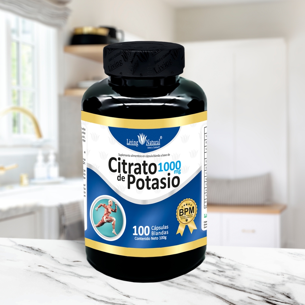 CITRATO DE POTASIO X100 | 1000 MG - LIVING