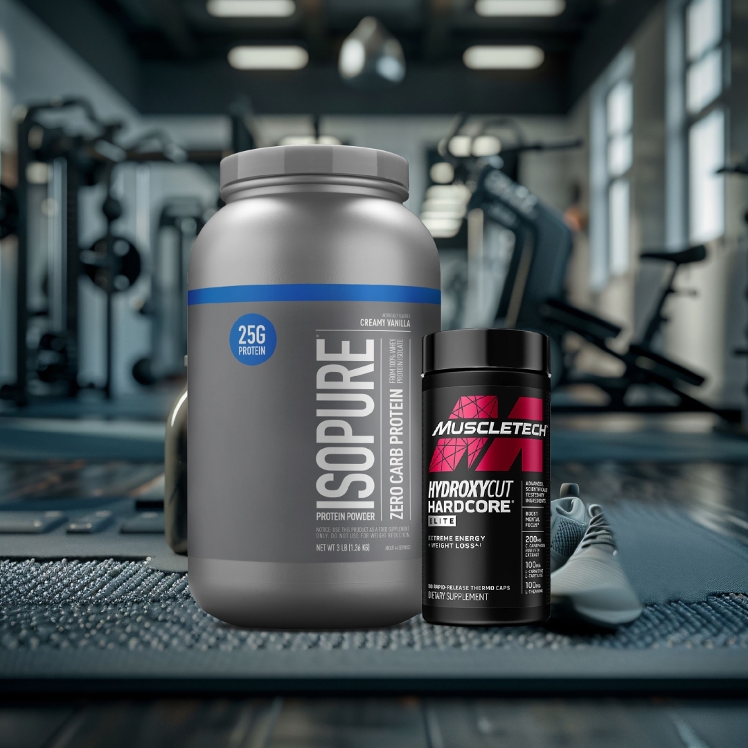 Isopure 3lb + Hydroxycut Hardcore Elite
