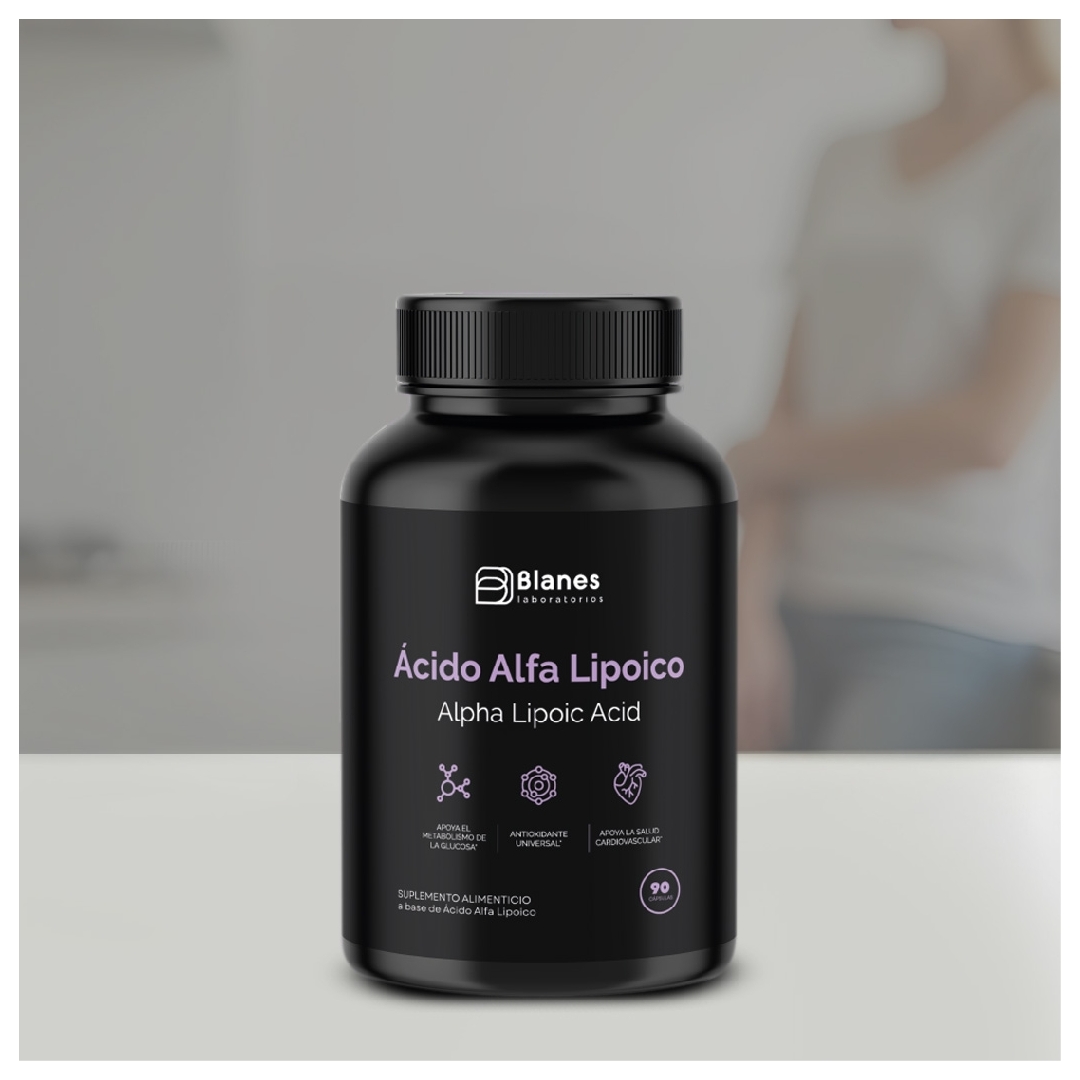 Acido Alfa Lipoico 90 Caps